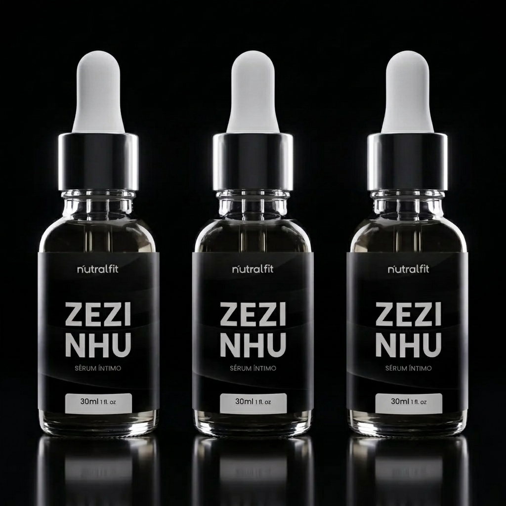 Kit com três frascos de Zezinhu